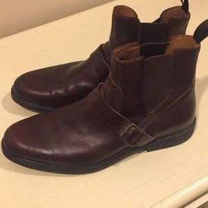Johnston & Murphy Brown Leather Shoes Waterproof